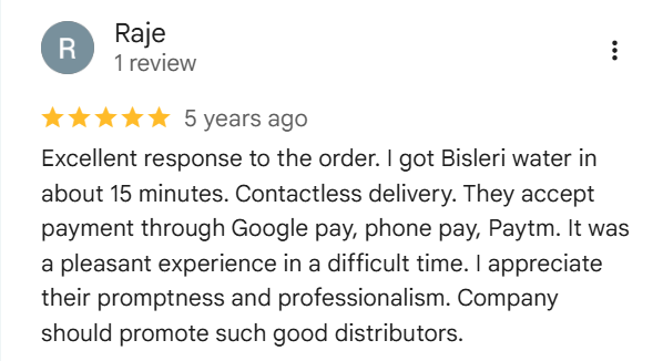 Customer Review