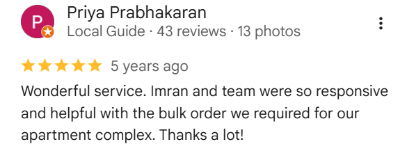 Customer Review